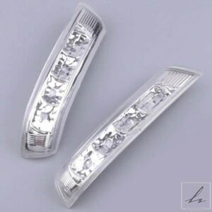 自動 LED バックミラーウィンカーライトランプサンタフェファンタフェベラクルス IX55 2007-2012 87623-3J000 87613-3J000