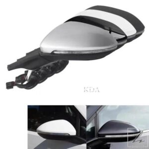 自動左右パワー折りたたみウインカー 6 9 13 ワイヤーサイドミラーアセンブリ VW ゴルフ 7 MK7 2013 - 17