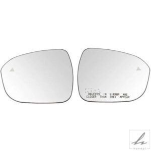 自動左右ハザードリアミラーガラス米国モデル日産ローグ 2021 - 24