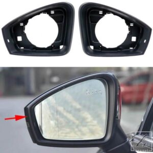 自動左右サイドウイングミラーハウジングトリムフレーム VW トゥアレグ 2019 - 24 7608576019B9 7608576029B9