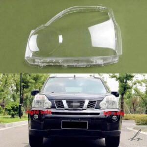 日産エクストレイル 2007 2008 2009 2010 ヘッドライトシェードクリアマスクカバーレンズ LAMPSHDADE ヘッドランプシェルプレキシガラス