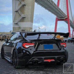 汎用スタイリングカーボンパターンリアトランクスポイラー GT ウイングスバル BRZ トヨタ 86 GT86 スポイラー