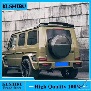 車自動車スポイラー ABS プラスチックリアルーフスポイラーウイングメルセデスベンツ G クラス W463 W464 2018 + 4X4