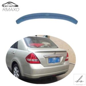 日産ティーダスポイラー 2006-2009 ティーダスポイラー ABS 材料リアウイングプライマー色リアスポイラー