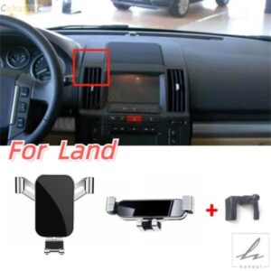 1 ロット ABS 材料 2007-2014 ランドローバーフリーランダー 2 スペシャルな自動車電話ホルダー固定ブラケットスタンドモバイル重力リンケージ