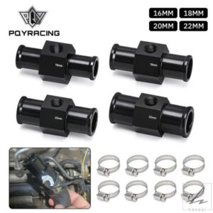 黒水温計ラジエーター温度水温ジョイントパイプセンサー 18 MM 20 MM 22 MM 24 MMホースアダプター