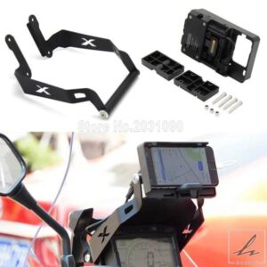 携帯電話 USB ナビゲーションブラケットオートバイ USB 充電マウントホンダ X-ADV 750 XADV XADV750 GPS バー携帯電話ブラケット