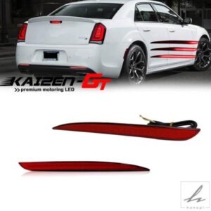 赤色 LED 車リアバンパーリフレクターライト 2015-2022 クライスラー 300 テールブレーキ/リアフォグライトシーケンシャルウィンカーライト
