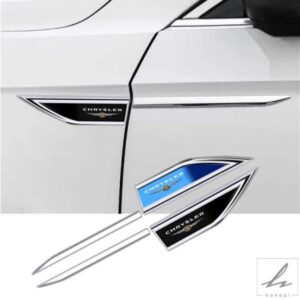 車体ステッカーフェンダーサイドブレードステンレスデカールクライスラー 300C 300 パシフィカ 200 セブリング PT クルーザー