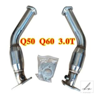 排気縦樋キット インフィニティ Q50 Q60 3.0T 2016-2023 日産 Z 3.0TT VR30DDTT AWD RWD 高出力用