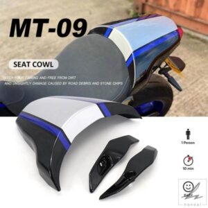新ヤマハ MT-09 MT09 シートカバーリア助手席カウルハンプフェアリングオートバイアクセサリー MT09 2021 - 23