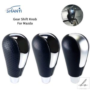 自動シフトレバーノブギアシフトノブレバーシフターマツダ 6 GG GH マツダ 8 CX-7 MX5 RX8 マツダ 3 BK BL