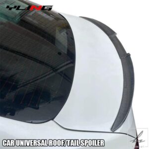 車汎用リアウイングルーフスポイラーセダンハッチバック DIY 長さ VW フォルクスワーゲンポロ GOFT BMW E90 E60 E46 E36 F10 F30 F20