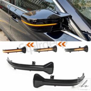 流れるウィンカーライト LED サイドウイングバックミラーダイナミックインジケータウインカー BMW G38 G30 G31 G11 G12 G14 G15 G20 M5 F90