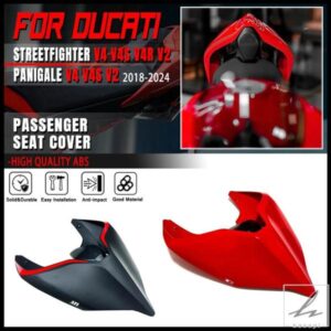 リアテールフェアリングハンプシングルシートカバーアクセサリー DUCATI PANIGALE V4 V4S V2 STREETFIGHTER V4 V4S V2 2018-2022 2023 2024用