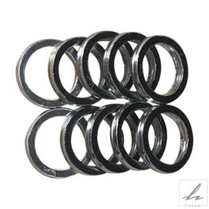 10個 外径 46 45 44 43 42 41 40 39 MM マフラー マフラー ガスケット ATV ジェネレーター オートバイ用