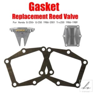 2個/1個 ガスケット G305 インレット交換用リードバルブ VFORCE V305A ホンダ CR250R CR250 1986-2001 TRX250 1986-1989 に適合