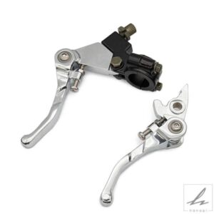 折りたたみ式ブレーキクラッチレバーセット オートバイピットダートバイクATVクワッド50CC 110CC 125CC 140CC 160CC 200CC PIT PRO XMOTOS BSE KAYO用