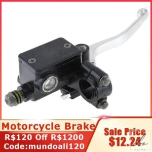 22MM M8/M10 オートバイアッパーフロントブレーキクラッチマスターシリンダー CNCクラッチポンプリザーバーポンプレバー 左右 HONDA SUZUK用