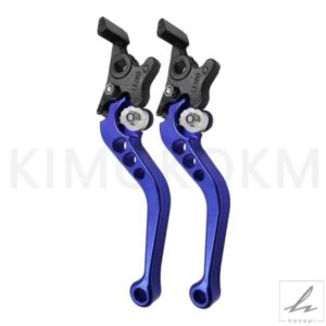 1ペア汎用フィットオートバイカスタムアクセサリーフロントリアディスクブレーキダブルディスクブレーキハンドルレバー