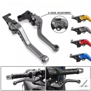 汎用バイククラッチブレーキハンドルドラムレバー BMW ホンダ スズキ バイクアクセサリーカスタム 合金 CNC