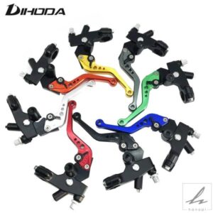 汎用バイク 22MM 7/8インチ ハンドルバー フロントクラッチレバー クランプ ホンダ スズキ カワサキ ヤマハ D10用