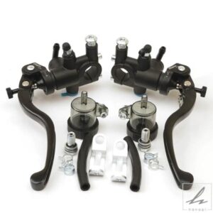 17.5RCS ブレーキクラッチ油圧シリンダーレバー 22MM オートバイバイク ホンダ XR400 CB400SS ハヤブサ GSXR 1000 ヤマハ MT10 R1用