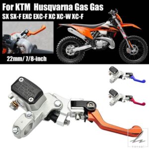 22MM 7/8'' グレー 右ブレーキマスターシリンダー クラッチポンプ ブレーキレバー オートバイ KTM EXC EXCF SX SXF SX-W XC-W XC-F 150 200用
