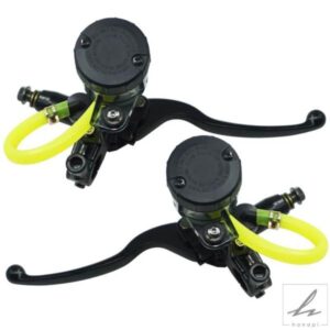 汎用 22MM 7/8'' オートバイ右ブレーキクラッチポンプマスターシリンダーレバー ヤマハ LC150 LC135 チョッパー カフェレーサー用