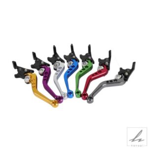 125 ブレーキレバー + クラッチ 1ペア 汎用 デュアルディスク アルミ オートバイレバー ブレーキレバー ブレーキハンドル 交換用アクセサリー