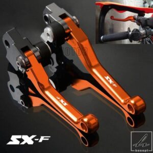 250SX-F/350SX-F/450SX-F/505SX-F CNCアルミオートバイダートピットバイクピボットブレーキクラッチレバー250/350/450/505 SX-F SXF用