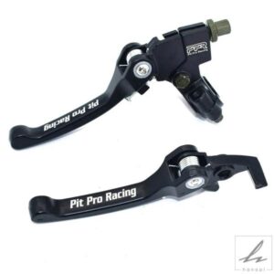 折りたたみ式クラッチレバー ブレーキレバーセット CRF KLX PIT PRO RACING XMOTOS BSE KAYO PIT DIRT BIKES パーツ用 合金