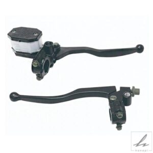 22MM GN125 オートバイ油圧ブレーキハンドルクラッチレバー ピットバイク モペット 右マスターシリンダーポンプ ATV モトアクセサリー用