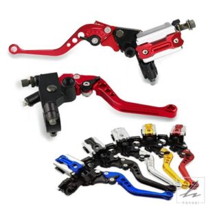 22MM汎用バイクブレーキクラッチレバー油圧フロントブレーキポンプアクセサリーレバーモトクロスバイクブレーキハンドル