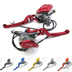 レバーハンドル油圧クラッチブレーキポンプマスターシリンダーオートバイレーシング汎用ヤマハカワサキブレーキ