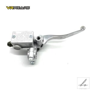 汎用バイクブレーキポンプフロントホイールシリンダーディスクブレーキ油圧ポンプアセンブリバイクアップポンプレベル125CCシルバー