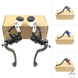 17.5RCS ラジアルマウント バイク用ブレーキクラッチポンプ マスターシリンダー パーチクラッチ ADELIN カフェレーサー スズキ ヤマハ カワサキ用
