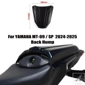 リアシートカバー オートバイリアテールカバー パッセンジャーハンプ パッセンジャーシート ヤマハ MT09 MT09 MT-09 MT09 SP MT09SP 2024-