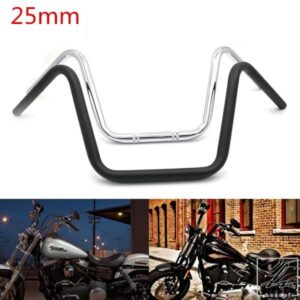 レトロ 25MM バイクハンドルバー 1インチ バー ハーレー スポーツスター XL883 XL1200 X48 ダイナ ロードキング ヘリテージ ソフテイル用