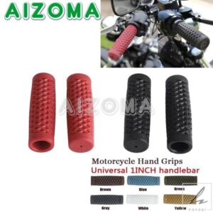 汎用 1インチ ハンドルバー 25/28MM オートバイハンドグリップ ノンスリップラバーグリップ ホンダ ヤマハ スズキ BMW カワサキ ハーレー用