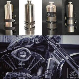 1.5L 304ステンレスと合金燃料タンクオートバイアクセサリーカフェレーサーパーツアウトドアヴィンテージガソリンオイルボトル