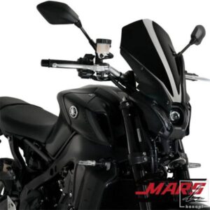 ヤマハ新型MT09 MT-09 FZ09 MT09 2021 2022用 バイク用風防 ウィンドスクリーン 45MM高アルミキット デフレクター フェアリングカバー