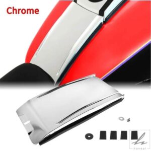 2000〜2017年式ハーレー ソフテイル ファットボーイ ナイトトレインモデル用クロームアンダーダッシュパネルエクステンション