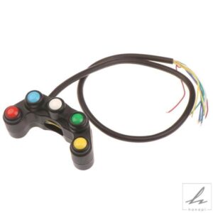 汎用5ボタンアレイオートバイスイッチレースバイク22MMハンドルバースイッチ