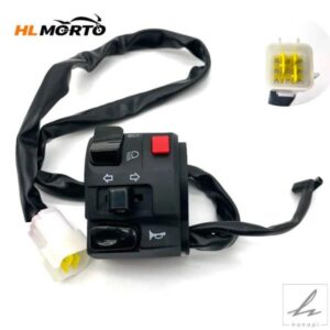 22MM汎用バイクスイッチホーンボタンウィンカー電動フォグランプライトスタートハンドルバーコントローラースイッチボタン