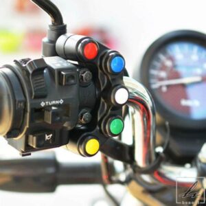 汎用5ボタンアレイオートバイスイッチレースバイク22MMハンドルバースイッチ