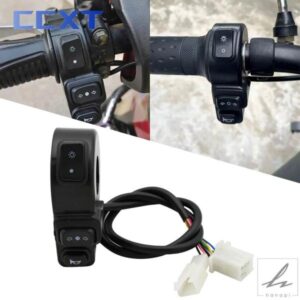 3 IN 1 オートバイスイッチ ATV クワッドヘッドライト ウィンカーホーン オン/オフボタン ホンダ スズキ カワサキ 22MM ハンドルバー用 汎用