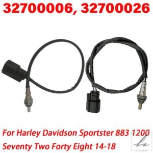 2個 32700006 32700026 フロント＆リアオキシセンサー ハーレーダビッドソン スポーツスター 883 1200 72 48 14-18用