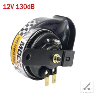 130DB 超大音量トレインホーン 12V電源対応 車 バイク 510HZ 自動車用拡声器 カースピーカー サウンド信号 1個