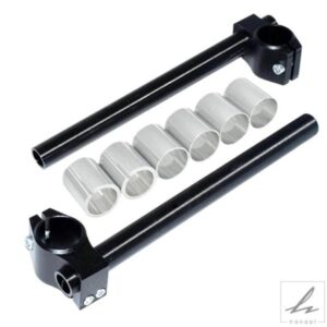 2個入り カフェレーサー バイクハンドルバー レーシング CNC 26MM 30MM 31MM クリップオンフォークハンドルバー